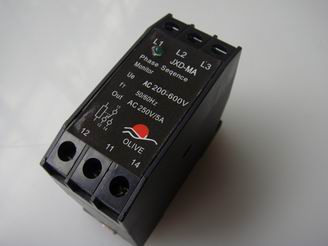 Jxd-ma200v-460v phase sequence phase failure protector