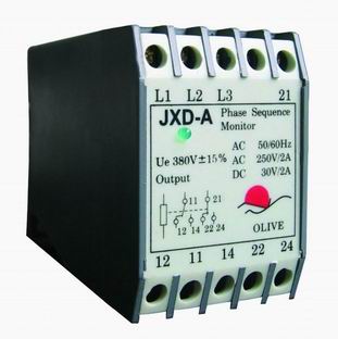 Jxd-a phase sequence / phase failure protector